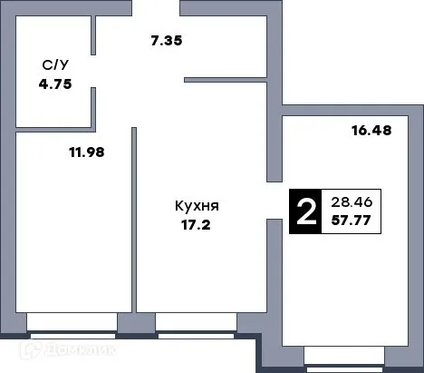 Фото квартиры в ЖК Заречье