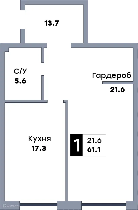 Фото квартиры в ЖК КВАТРО