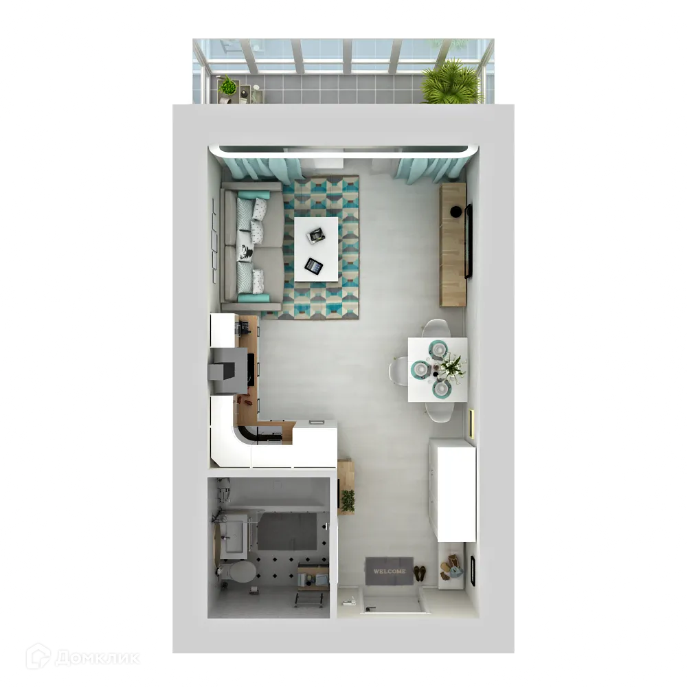 Фото квартиры в ЖК "Новая Самара"