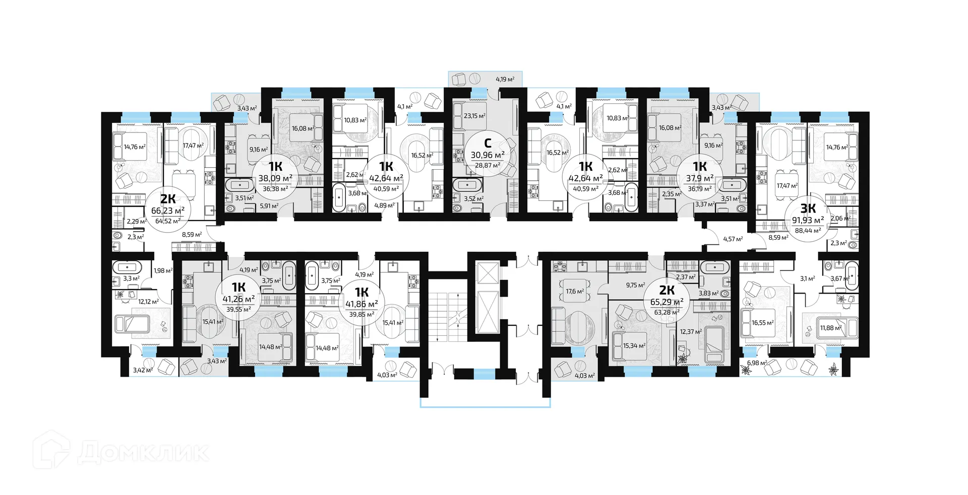 Фото квартиры в ЖК "Новая Самара"