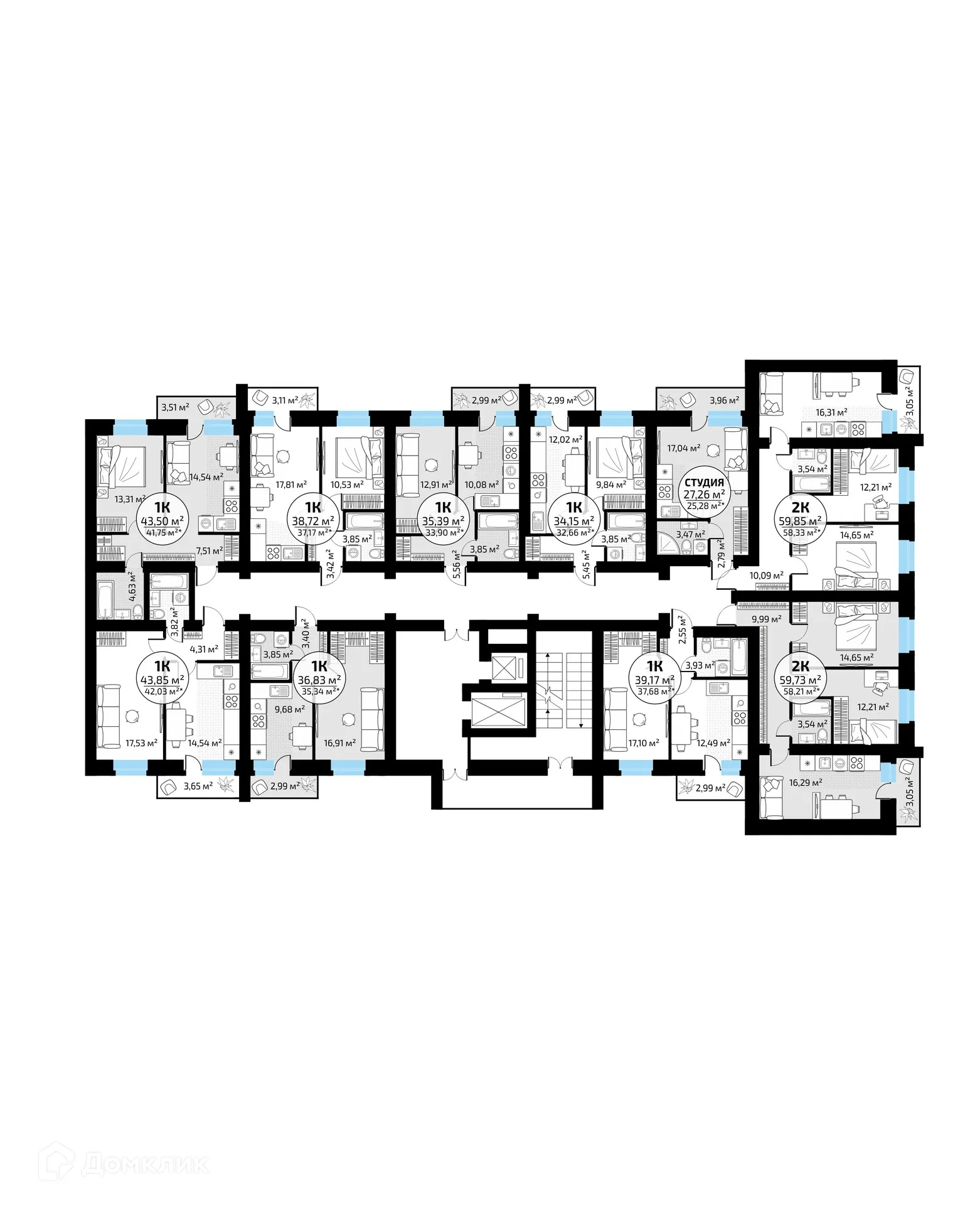 Фото квартиры в ЖК "Новая Самара"