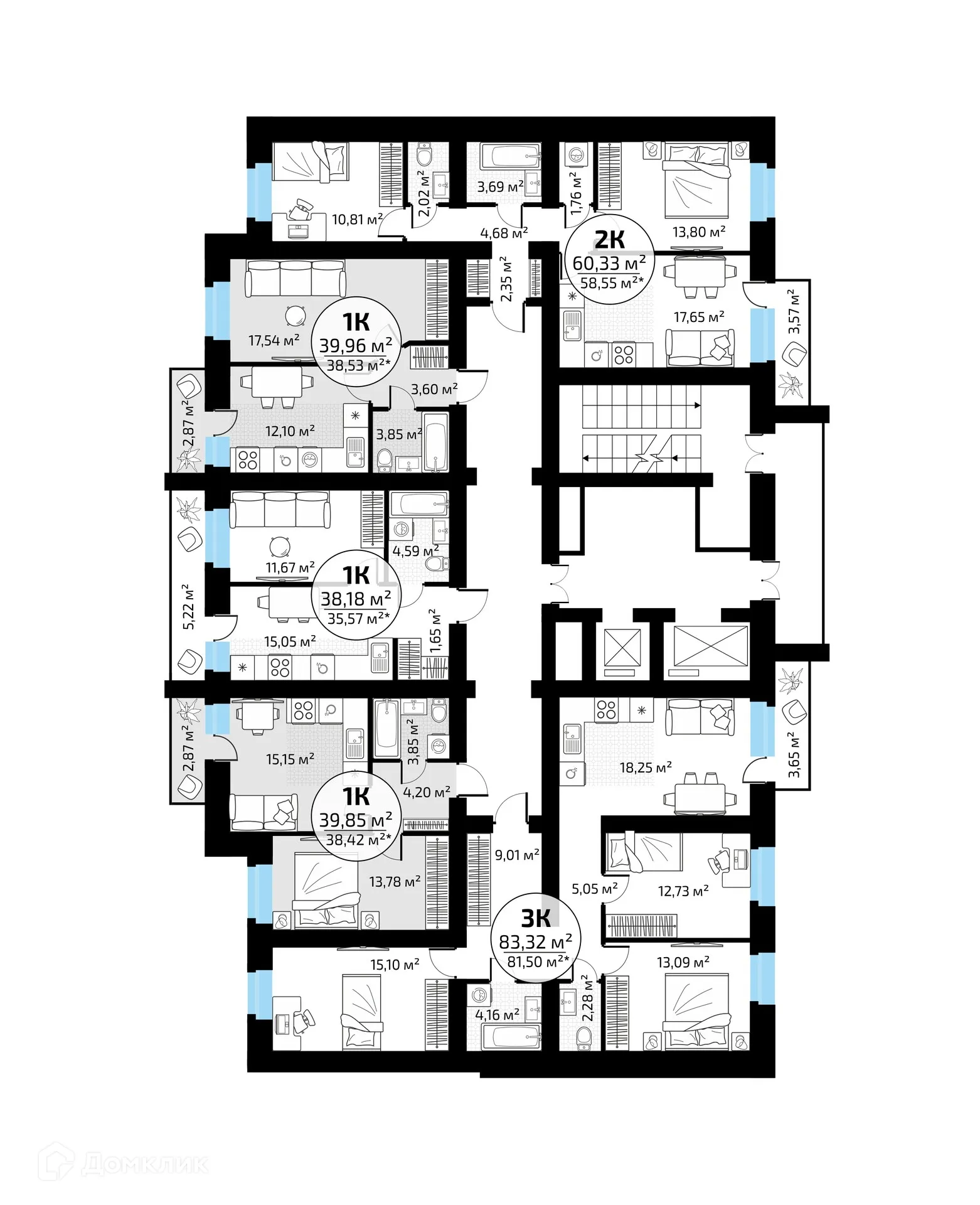 Фото квартиры в ЖК "Новая Самара"