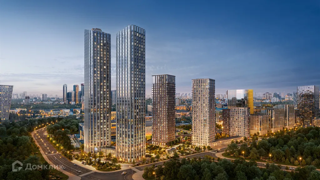 Планировка 2-комнатной квартиры 51 м² в ЖК "Жилой район ALIA (АЛИА)", г. Москва — фото 3