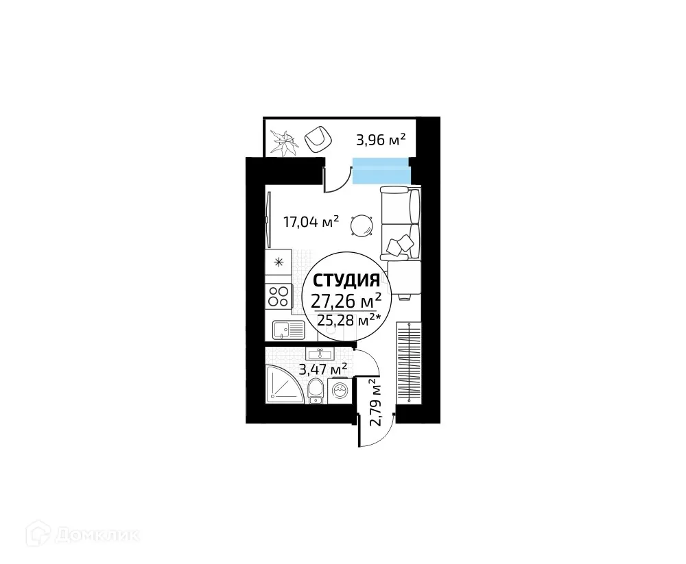 Фото квартиры в ЖК "Новая Самара"