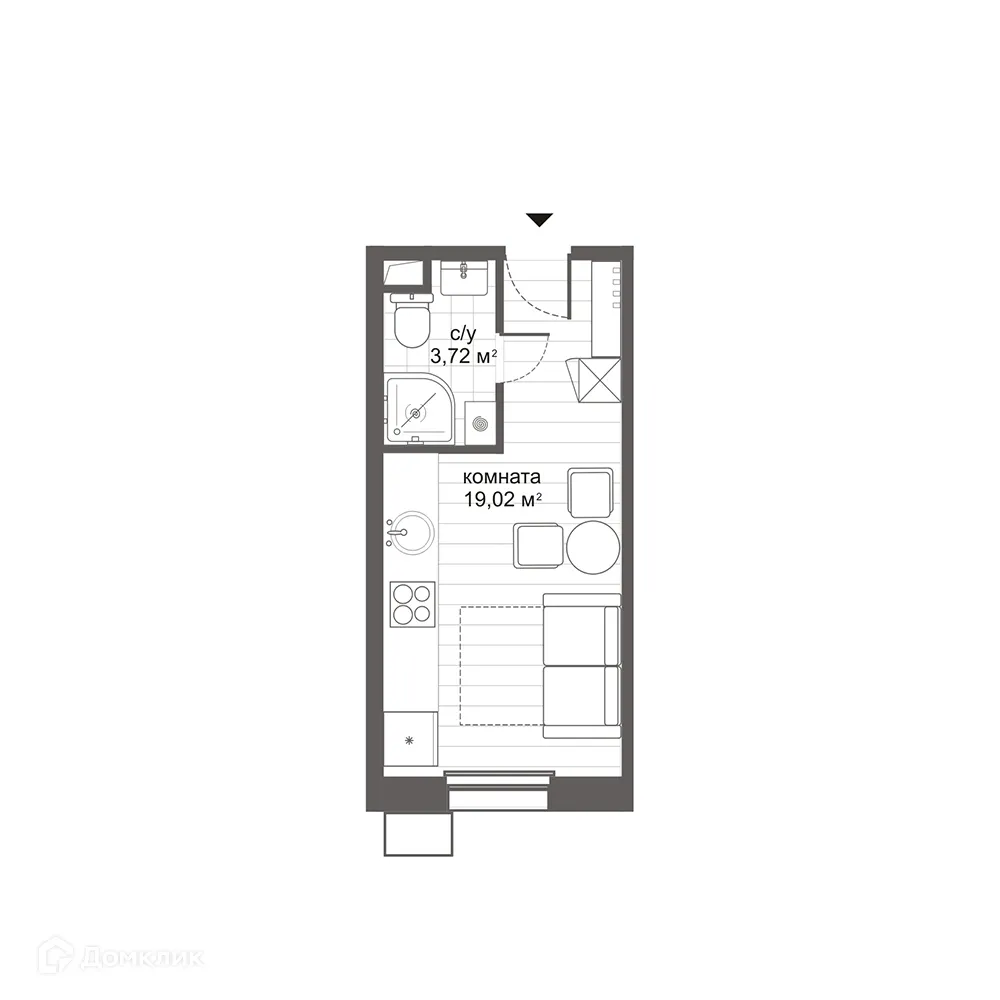 Фото квартиры в ЖК Комплекс апартаментов Новокосино Citimix (Ситимикс)