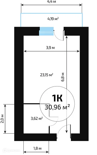 Фото квартиры в ЖК "Новая Самара"