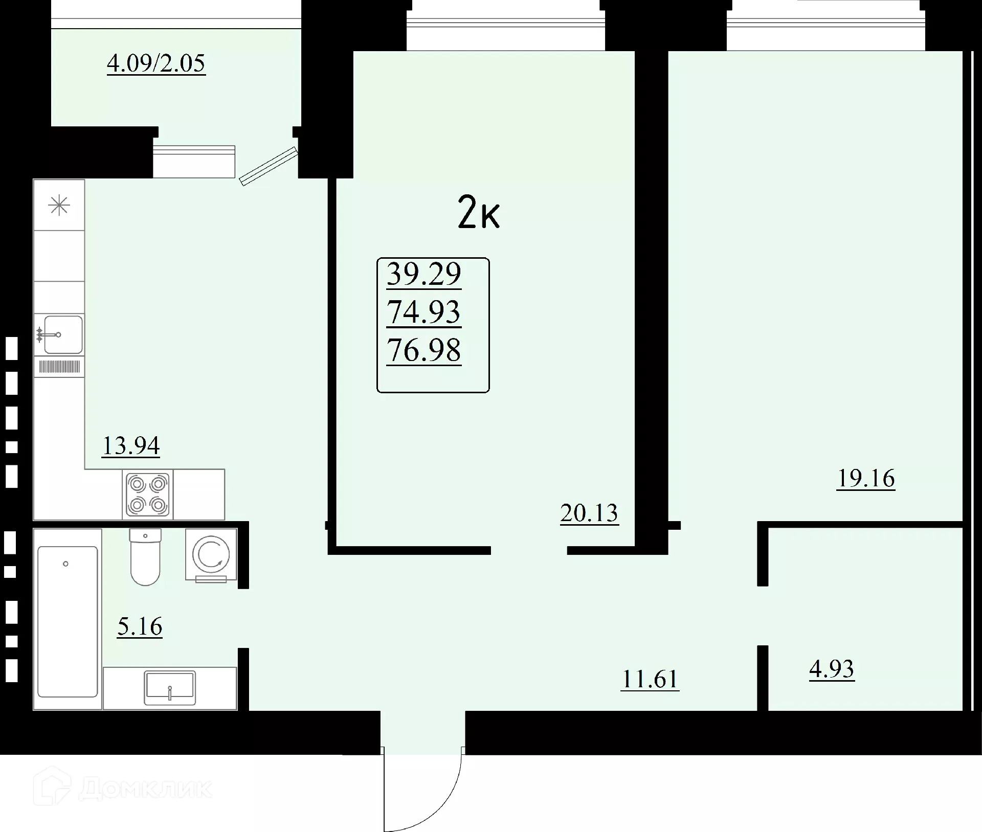 Фото квартиры в ЖК "Эстетика"