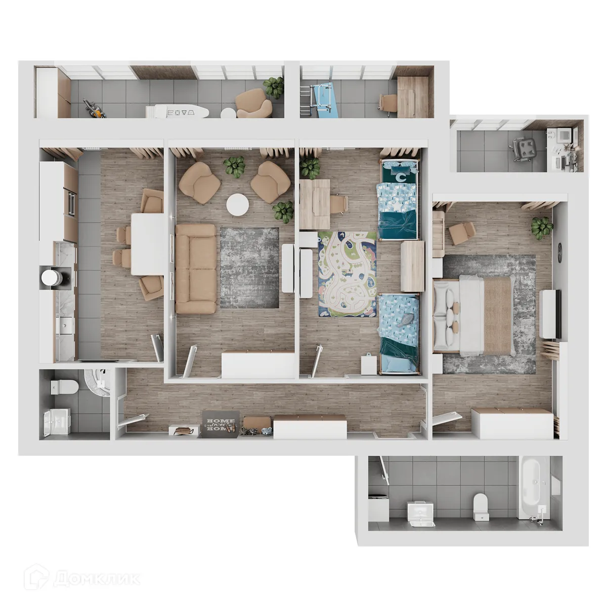 Фото квартиры в ЖК КУЛЬТУРА