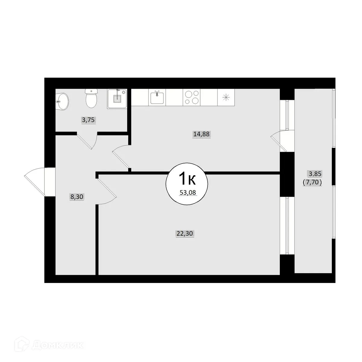 Фото квартиры в ЖК КУЛЬТУРА