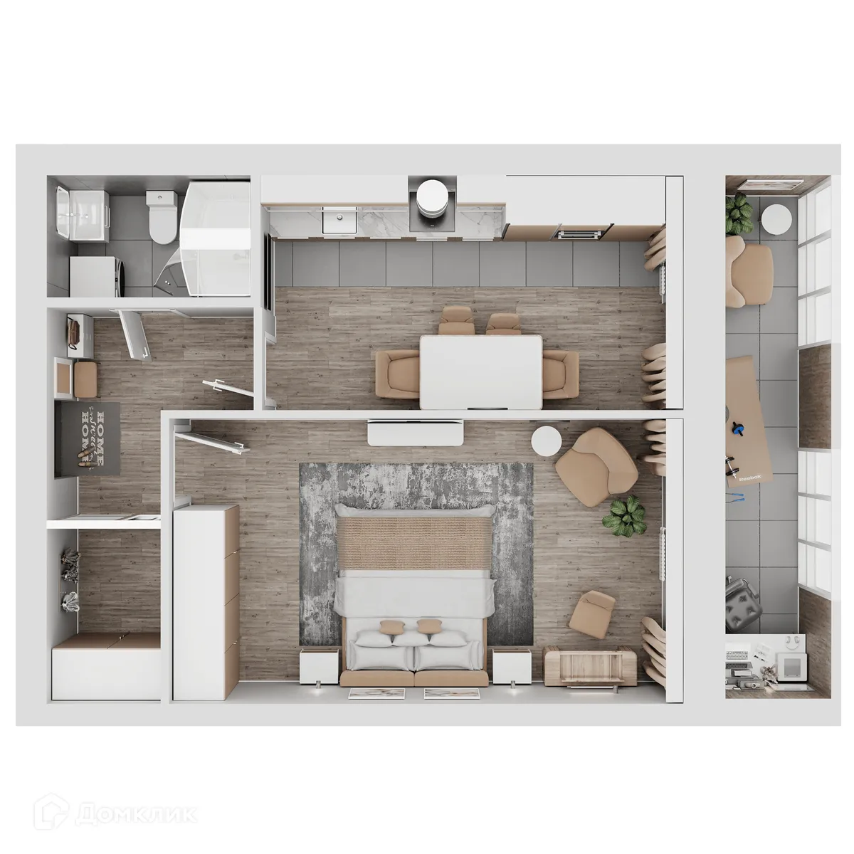 Фото квартиры в ЖК КУЛЬТУРА