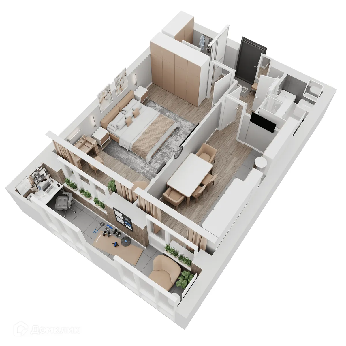 Фото квартиры в ЖК КУЛЬТУРА