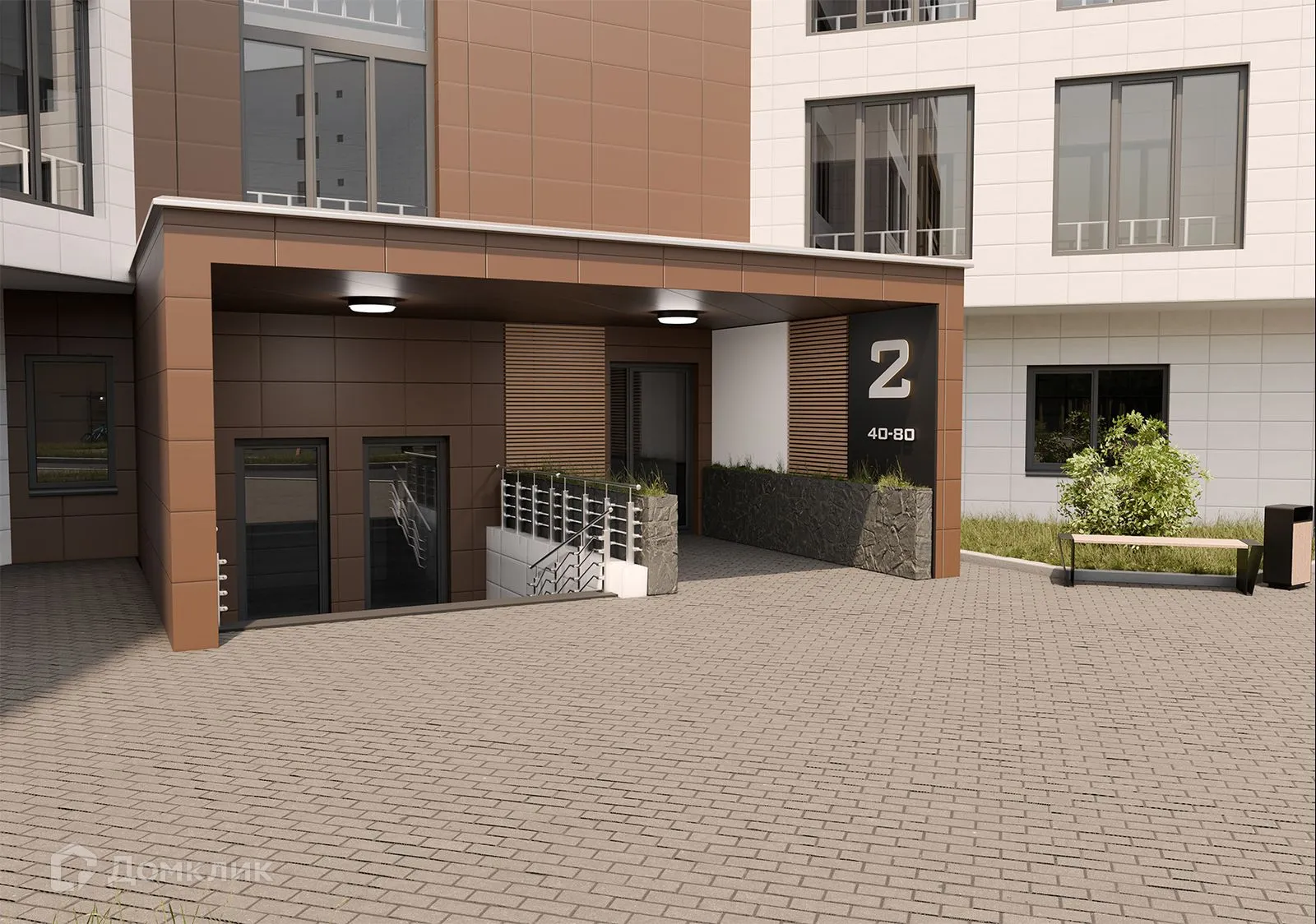 Планировка 2-комнатной квартиры 90.35 м² в ЖК КУЛЬТУРА, г. Самара — фото 6