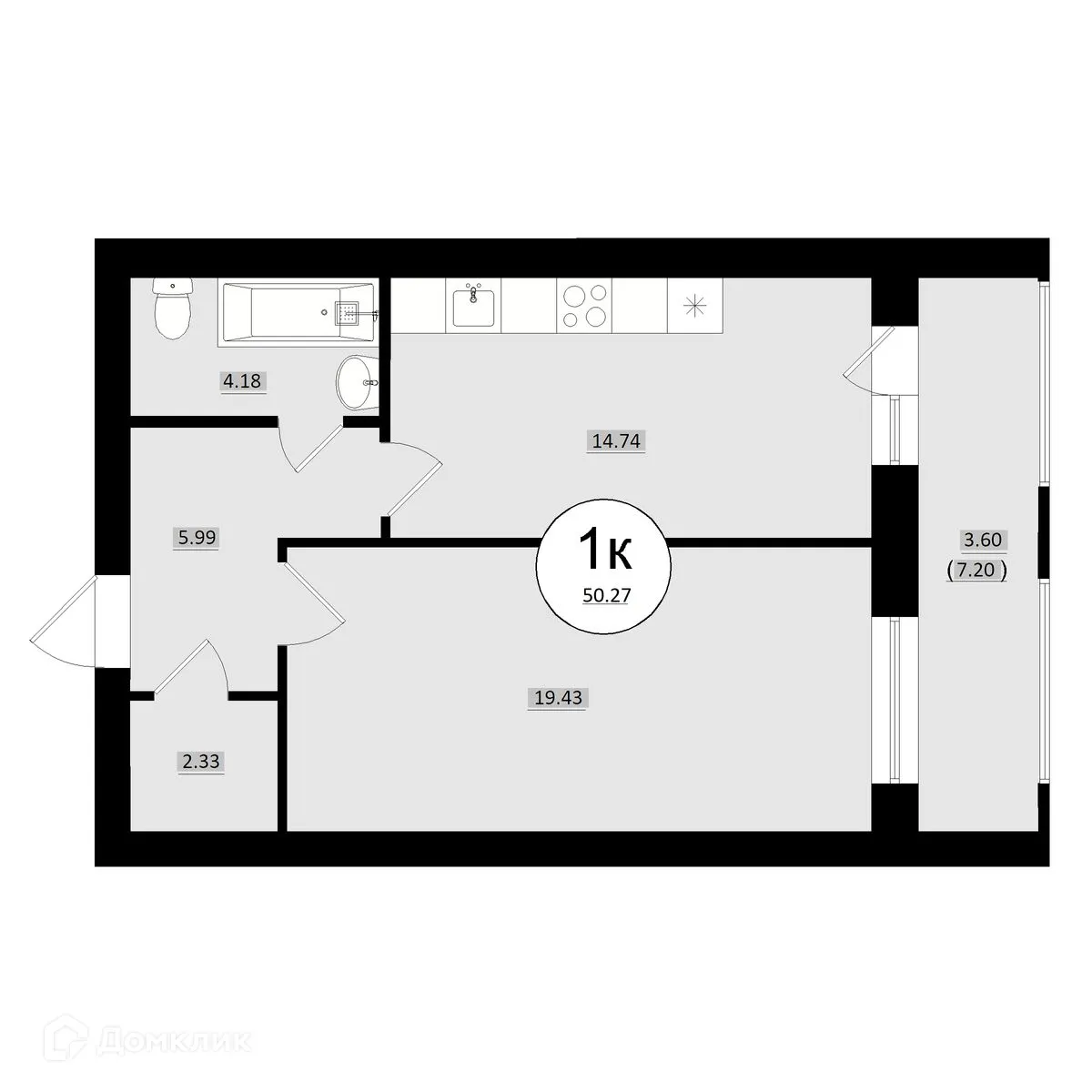 Фото квартиры в ЖК КУЛЬТУРА