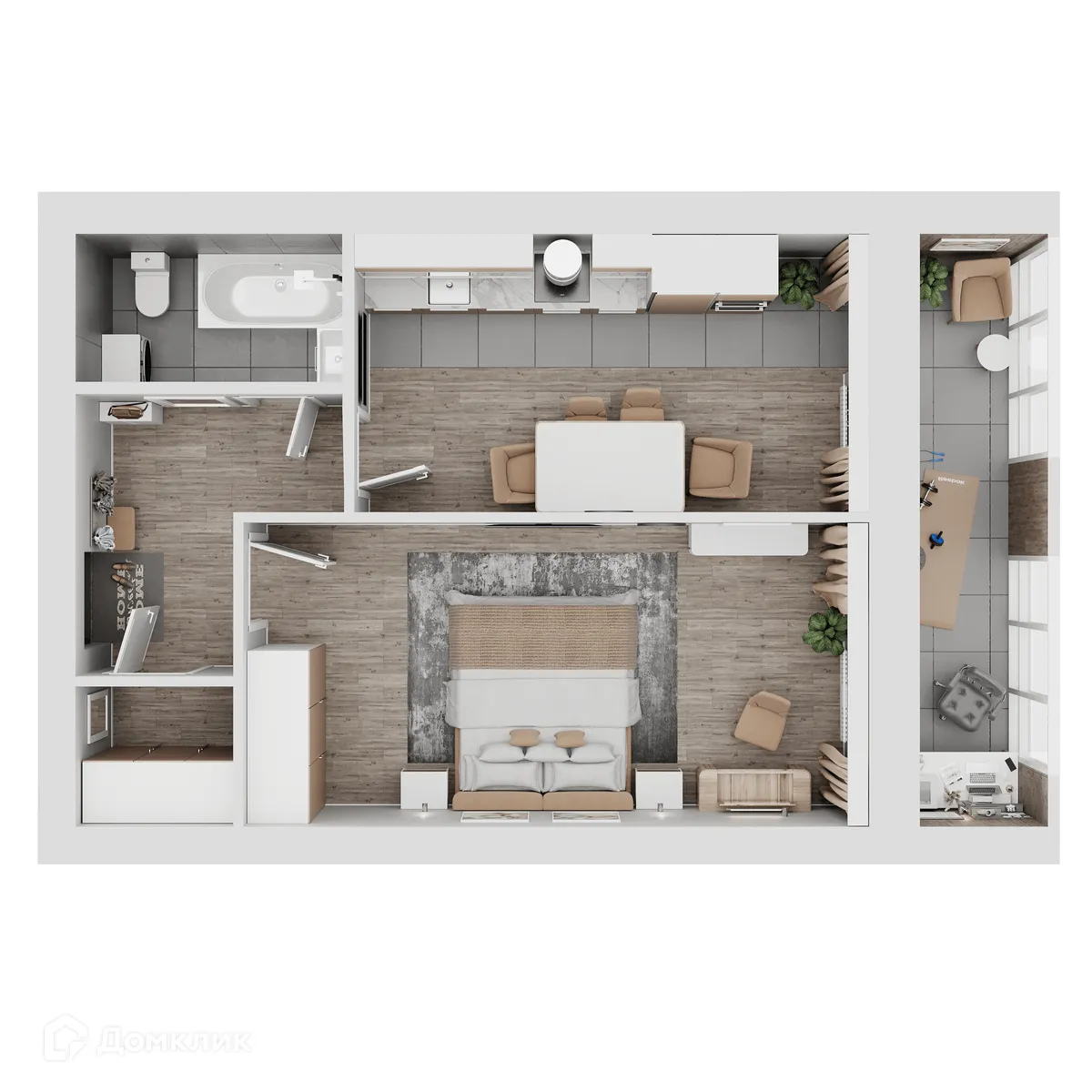 Фото квартиры в ЖК КУЛЬТУРА