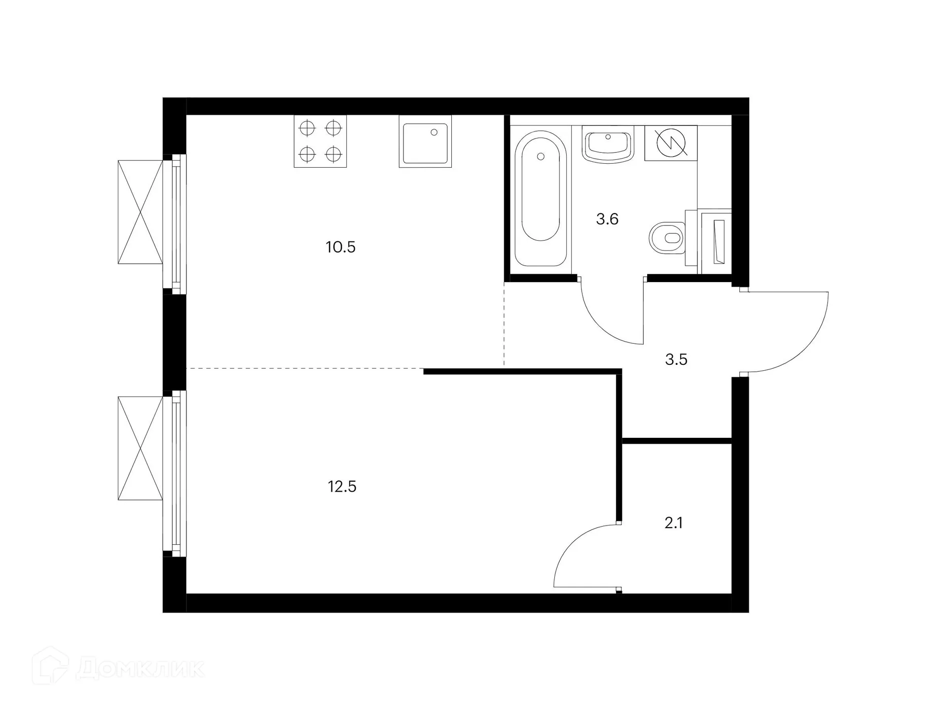Фото квартиры в ЖК Люблинский парк