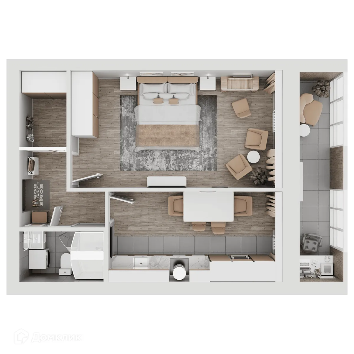 Фото квартиры в ЖК КУЛЬТУРА