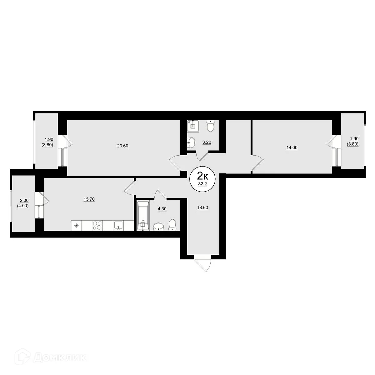 Фото квартиры в ЖК КУЛЬТУРА