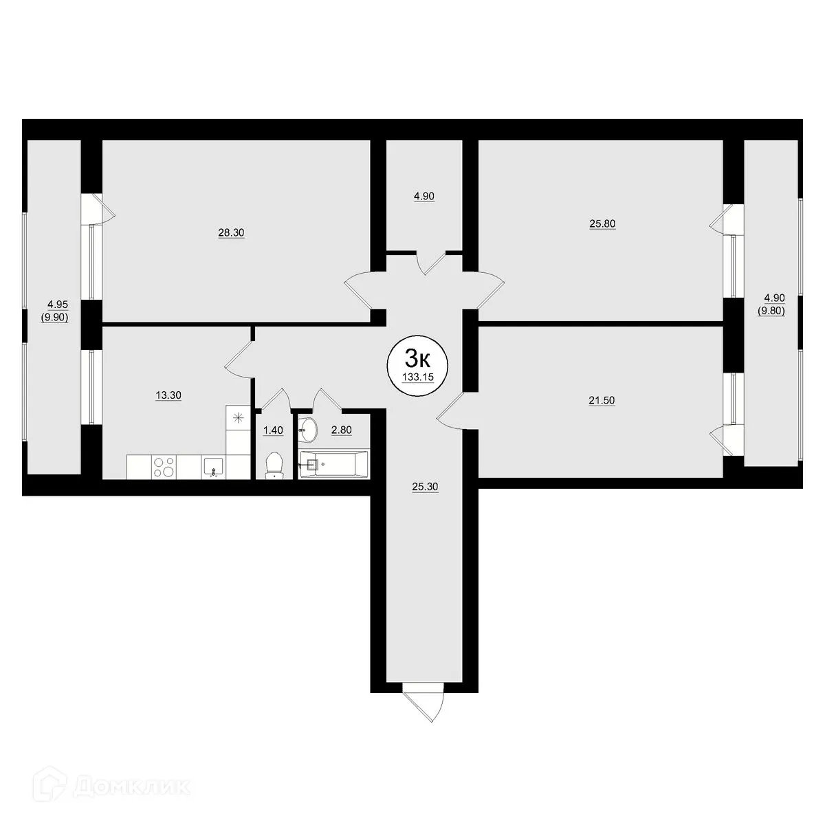 Фото квартиры в ЖК КУЛЬТУРА