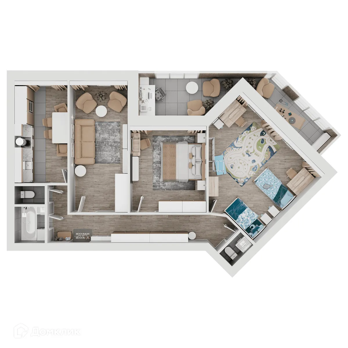 Фото квартиры в ЖК КУЛЬТУРА