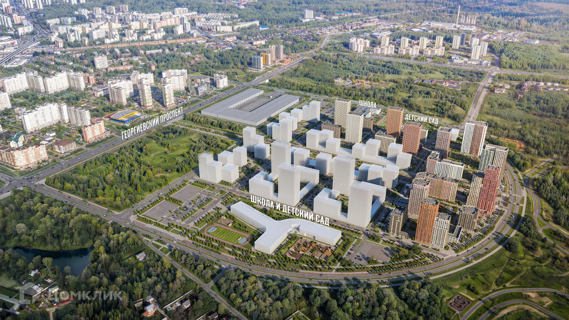 Фото квартиры в ЖК Зелёный парк