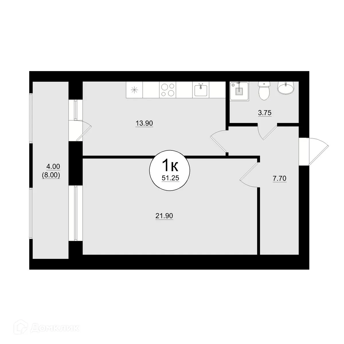 Фото квартиры в ЖК КУЛЬТУРА