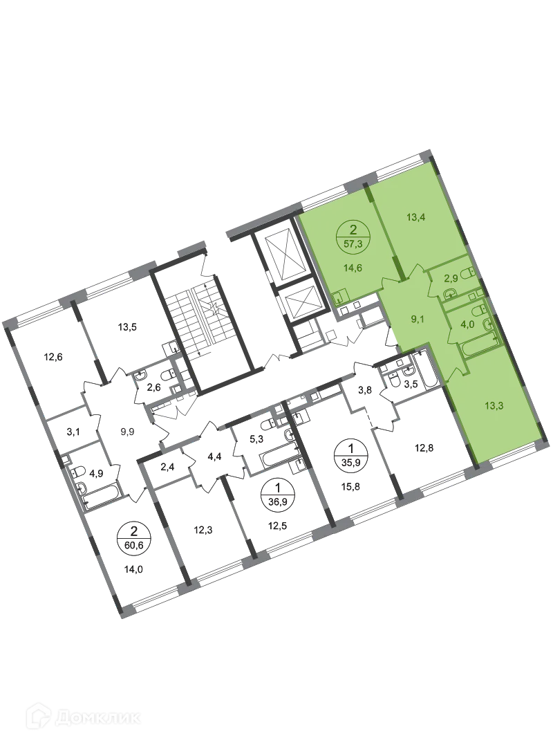 Фото квартиры в ЖК Город-парк "Переделкино Ближнее"