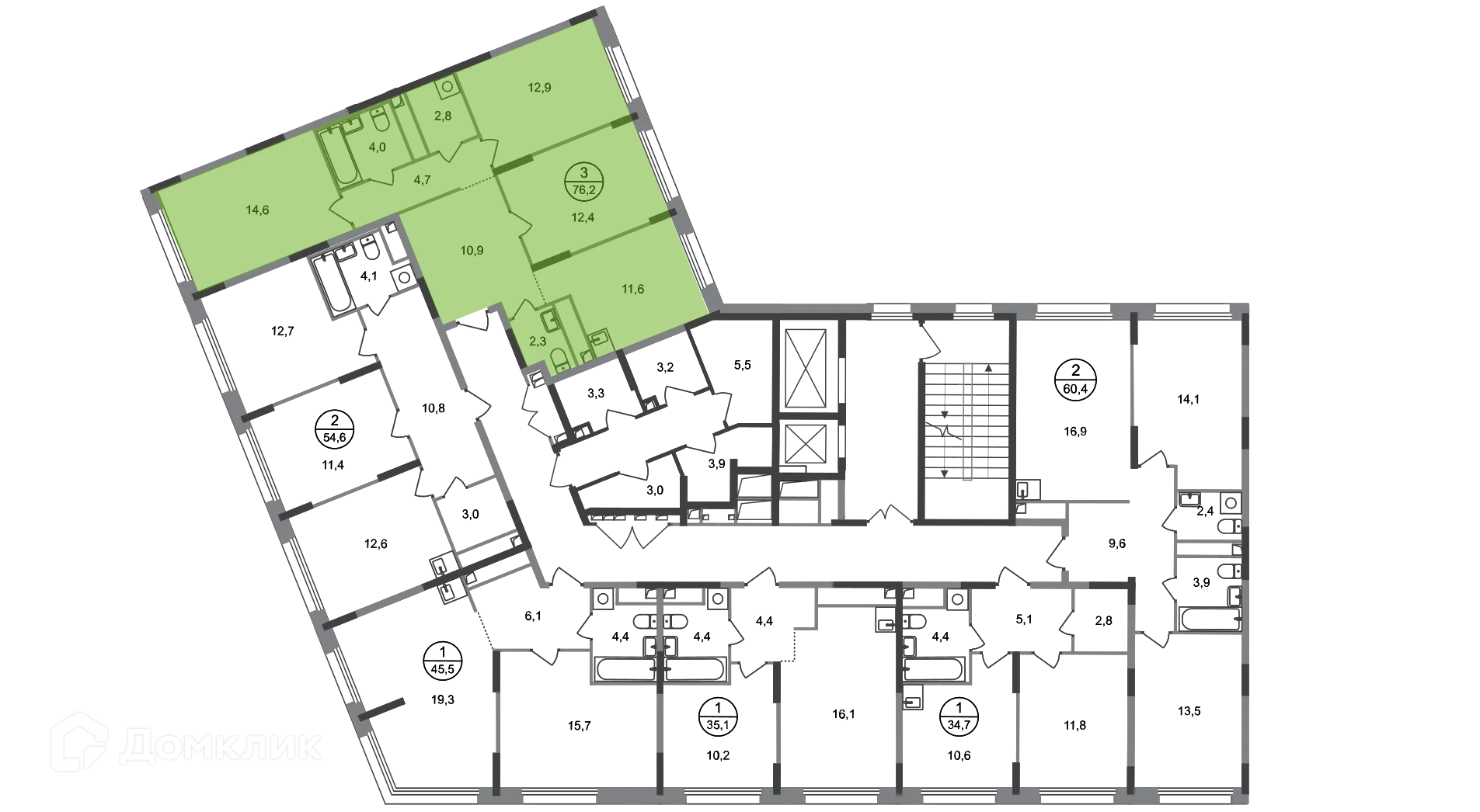 Фото квартиры в ЖК Город-парк "Переделкино Ближнее"