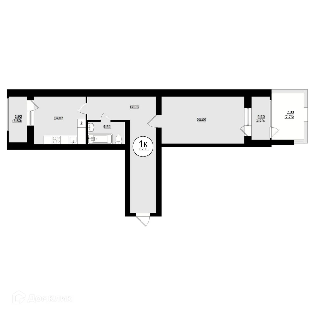 Фото квартиры в ЖК КУЛЬТУРА