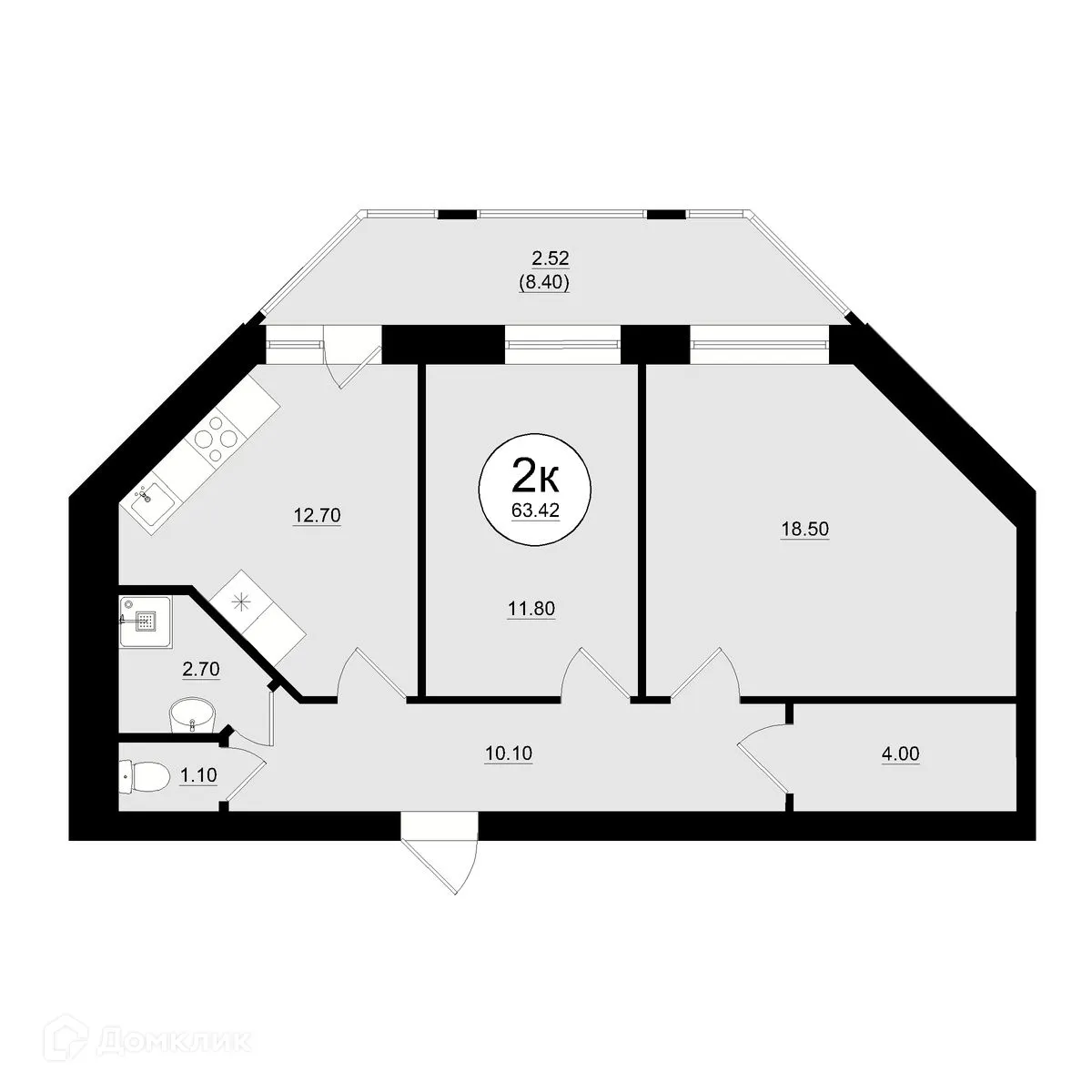 Фото квартиры в ЖК КУЛЬТУРА