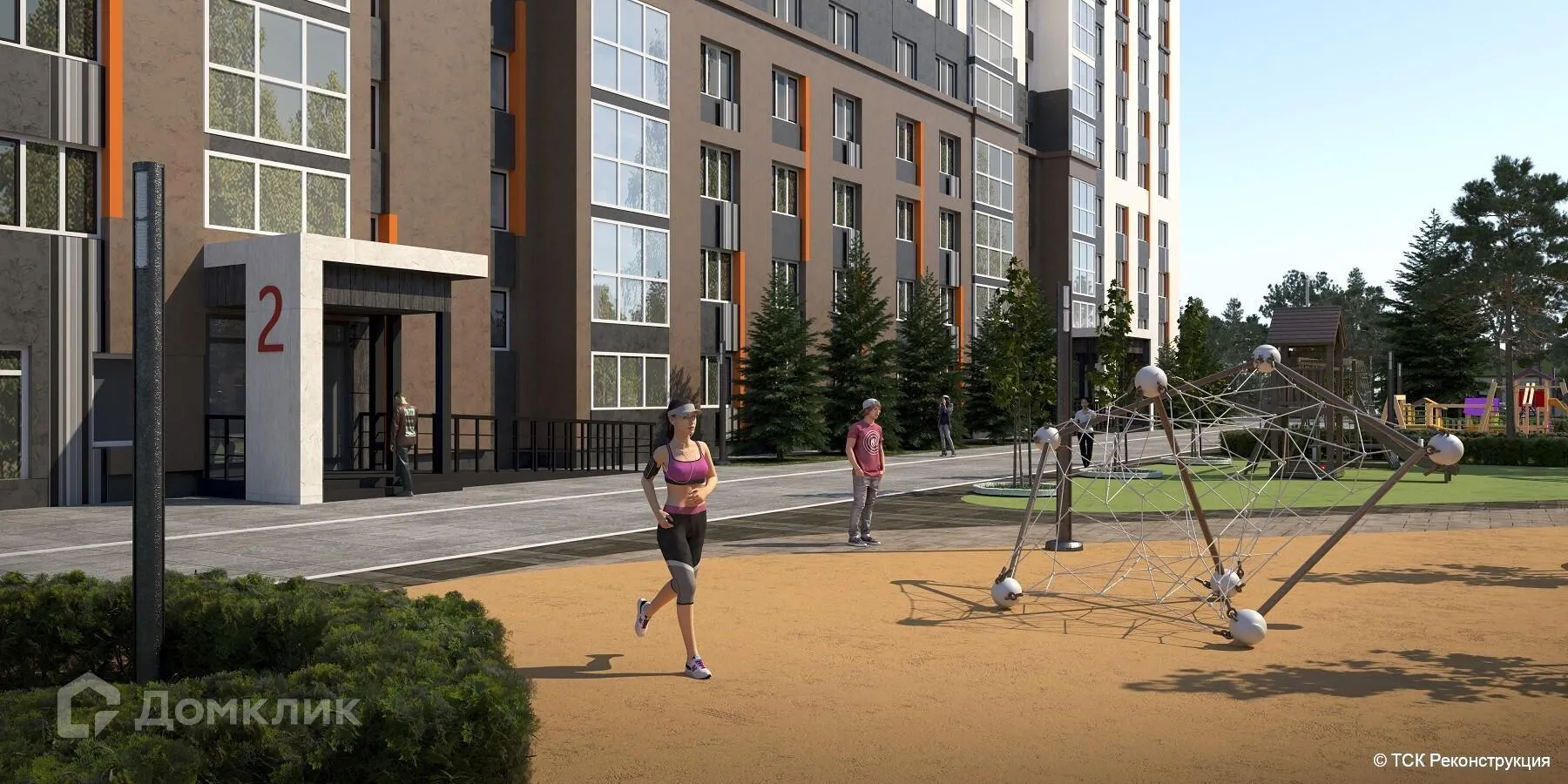 Планировка 1-комнатной квартиры 40.54 м² в ЖК МЕГА-5, г. Рыбное — фото 12