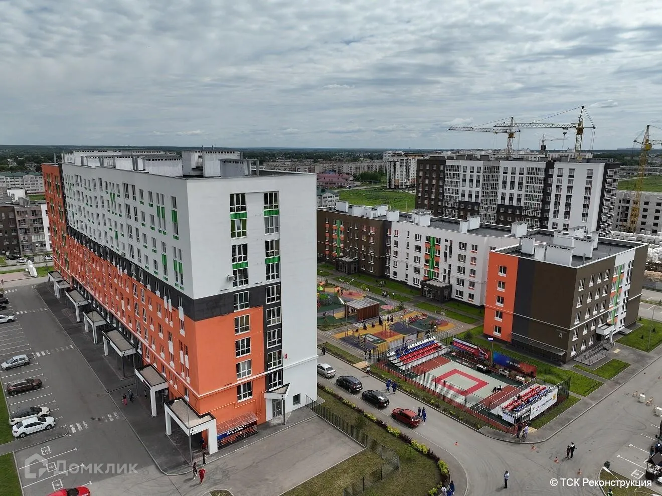 Планировка 1-комнатной квартиры 40.54 м² в ЖК МЕГА-5, г. Рыбное — фото 14