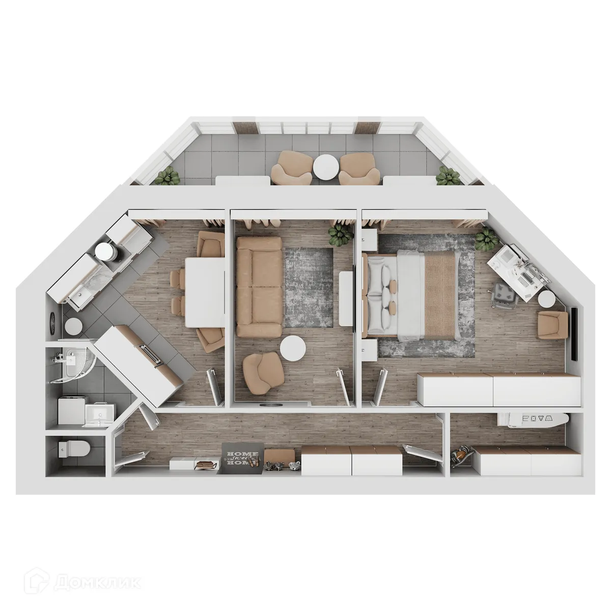 Фото квартиры в ЖК КУЛЬТУРА