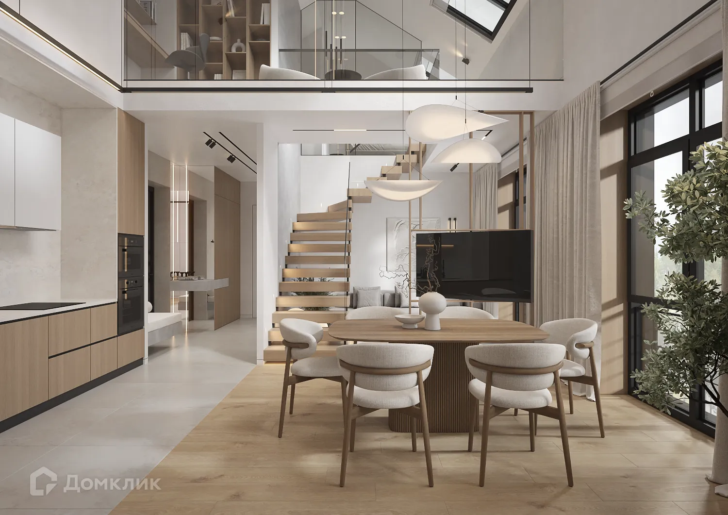 Планировка 3-комнатной квартиры 121.22 м² в ЖК Резиденция Поляна, г. Рязань — фото 4