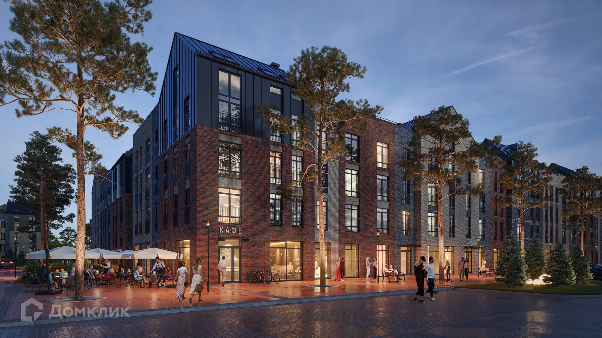 Планировка 2-комнатной квартиры 67.61 м² в ЖК Резиденция Поляна, г. Рязань — фото 5