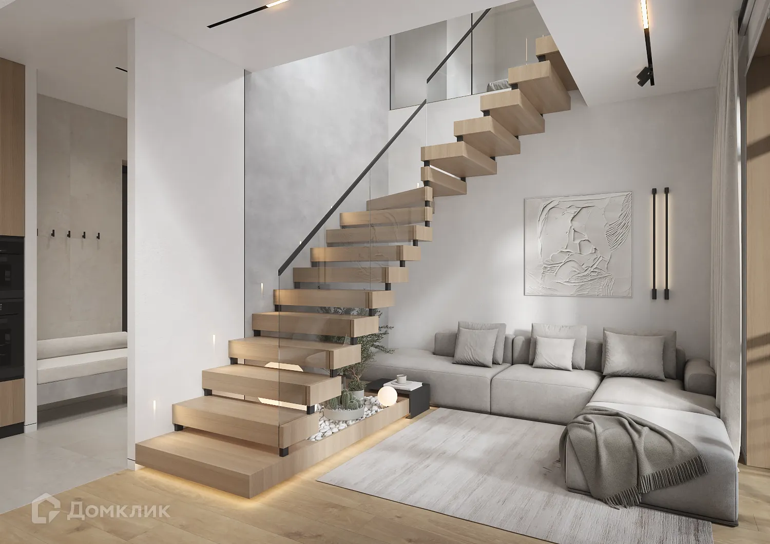 Планировка 2-комнатной квартиры 90.53 м² в ЖК Резиденция Поляна, г. Рязань — фото 16