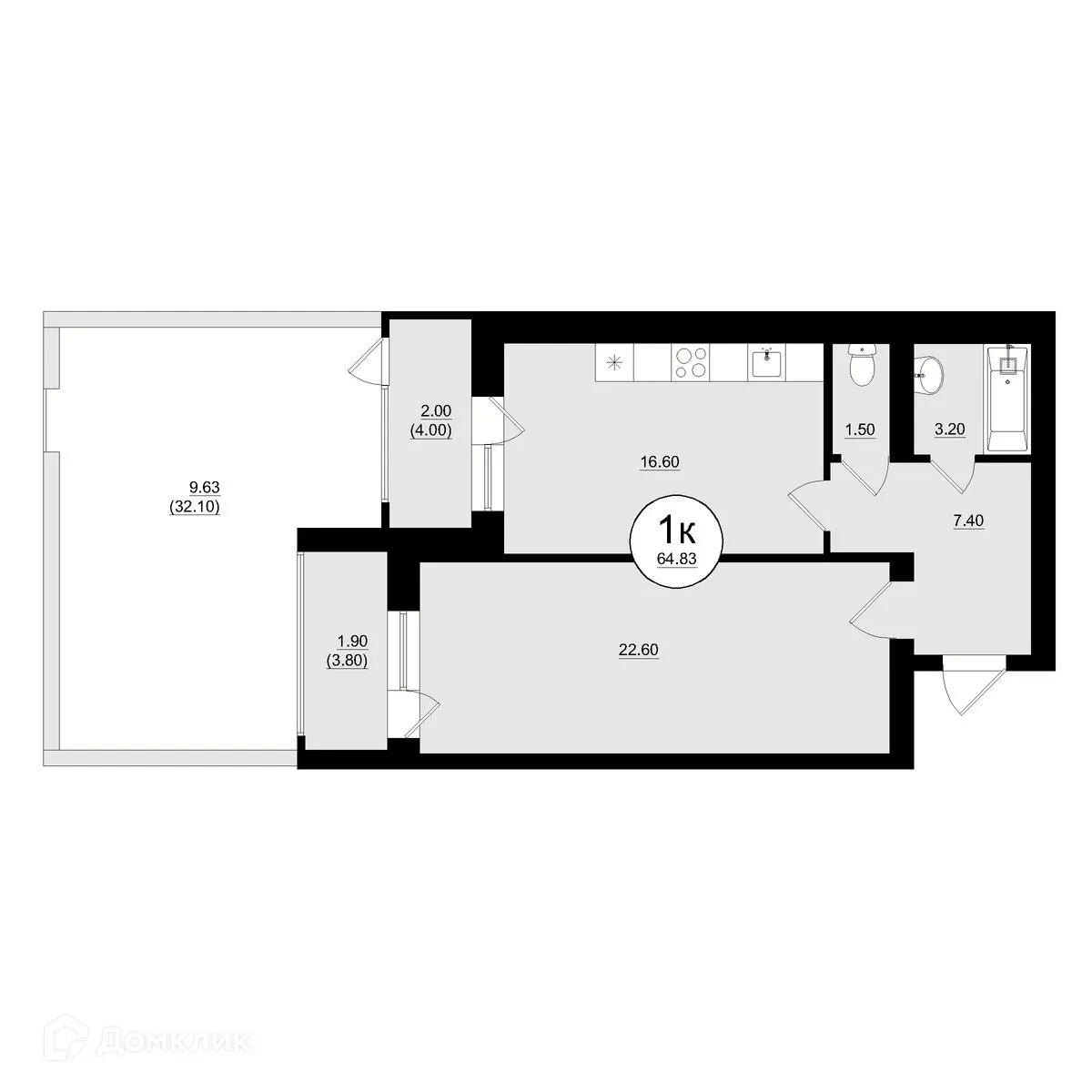 Фото квартиры в ЖК КУЛЬТУРА