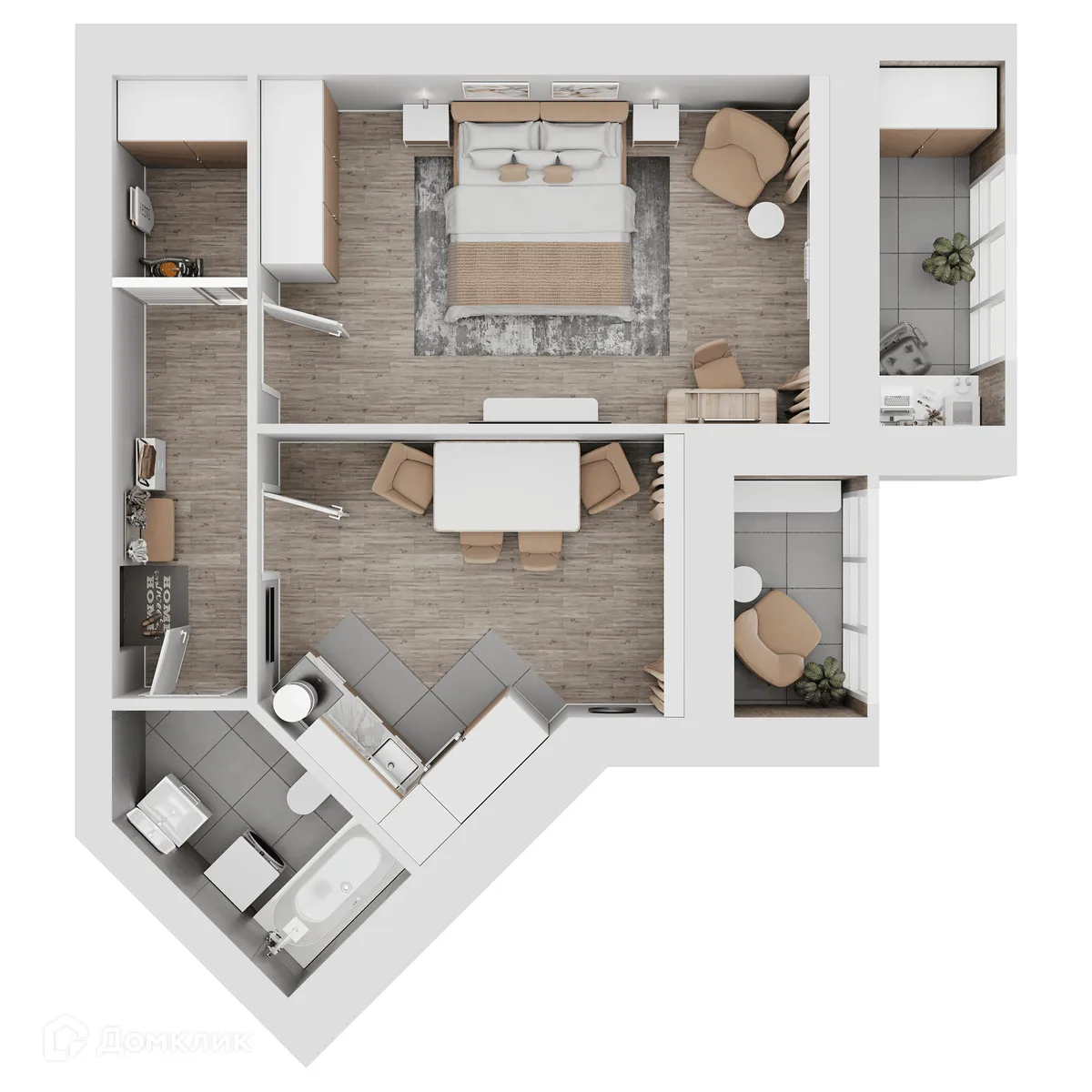 Фото квартиры в ЖК КУЛЬТУРА