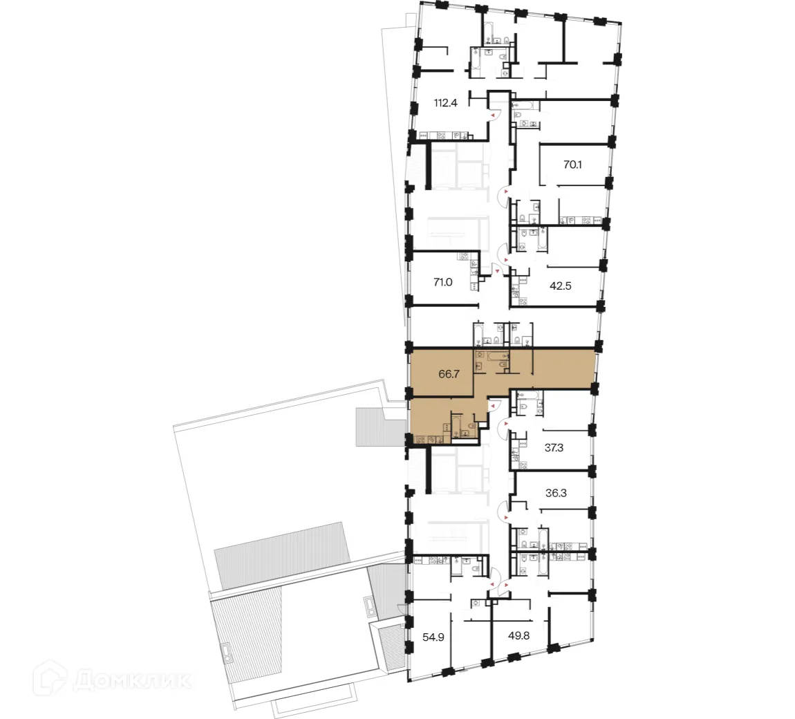 Фото квартиры в ЖК РАКУРС