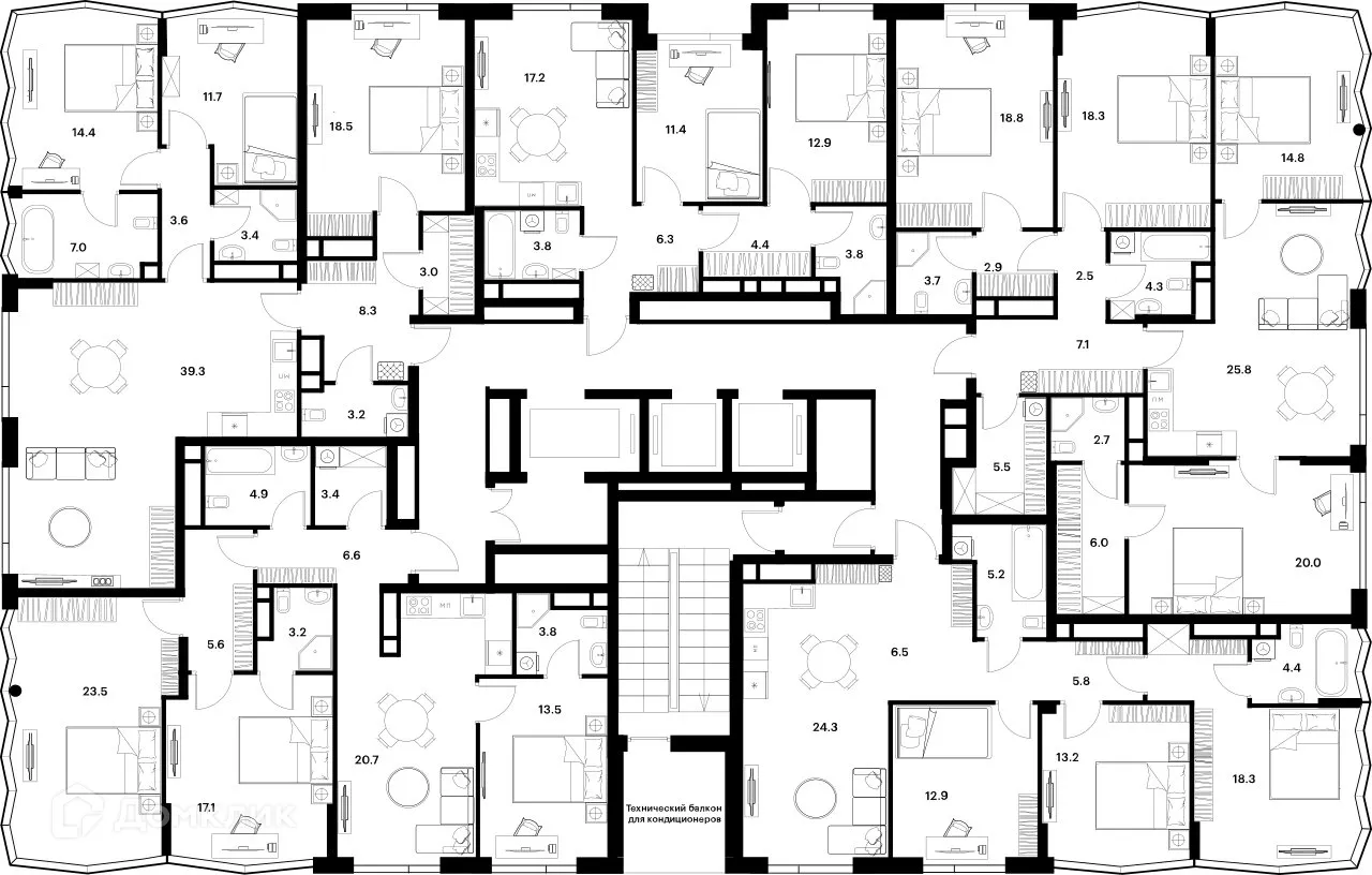 Фото квартиры в ЖК "Жилой район ALIA (АЛИА)"