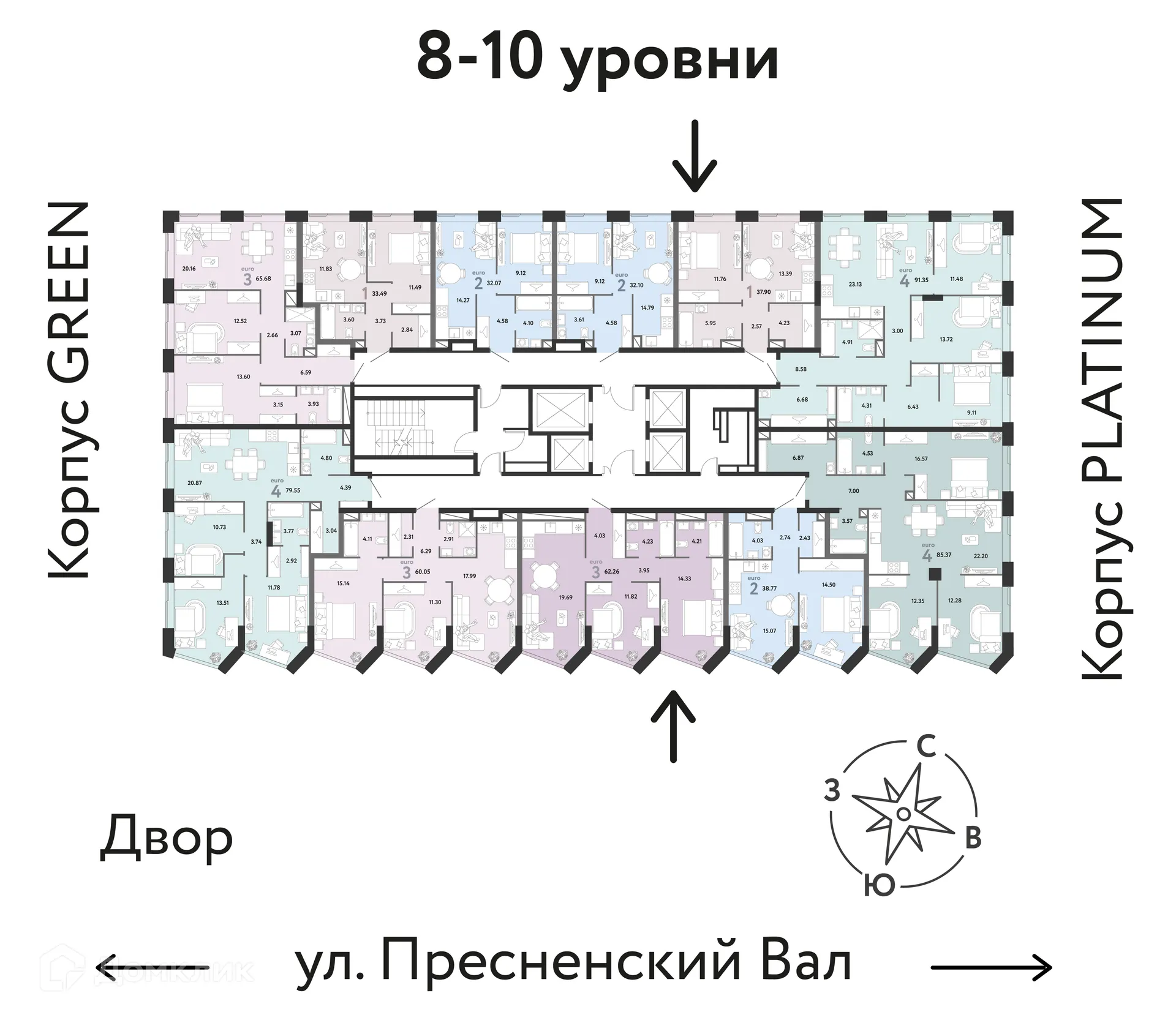 Фото квартиры в ЖК REPUBLIC (РЕПАБЛИК)