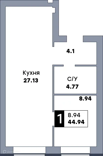 Фото квартиры в ЖК Заречье