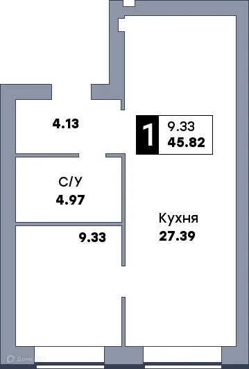 Фото квартиры в ЖК Заречье