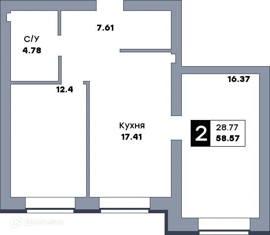 Фото квартиры в ЖК Заречье