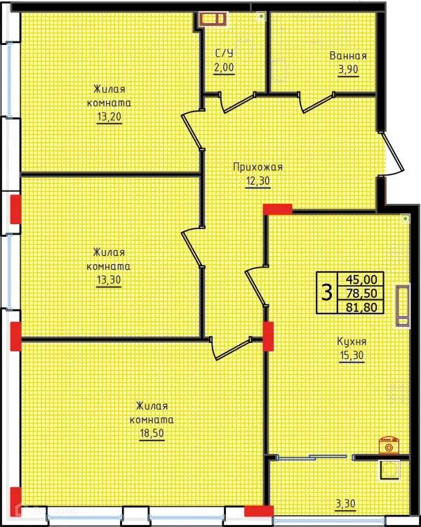 Квартира в ЖК "Суворов"