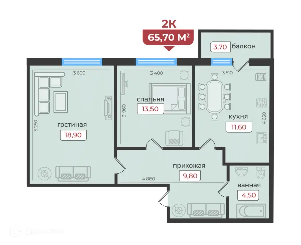 Квартира в ЖК Европейский 5
