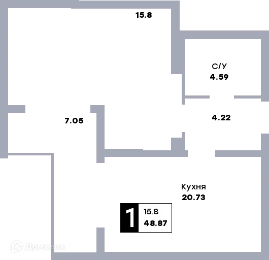 Фото квартиры в ЖК Зодиак