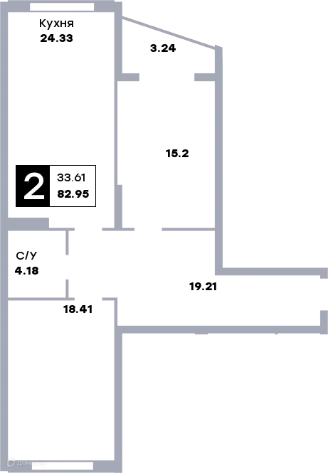 Фото квартиры в ЖК Зодиак