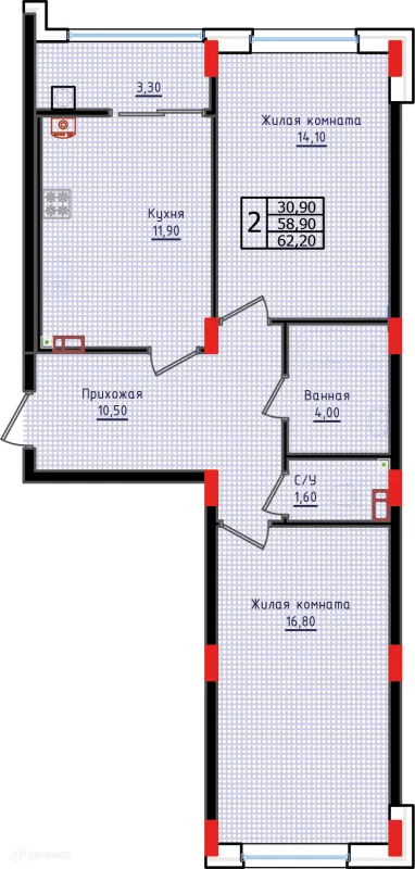 Квартира в ЖК "Суворов"