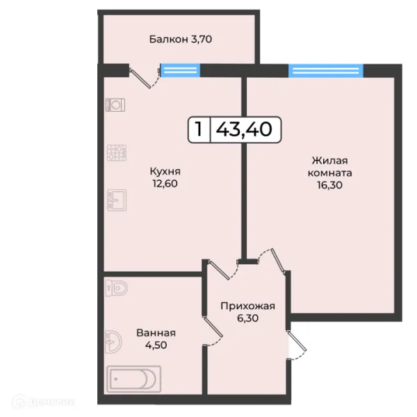 Квартира в ЖК Европейский 5
