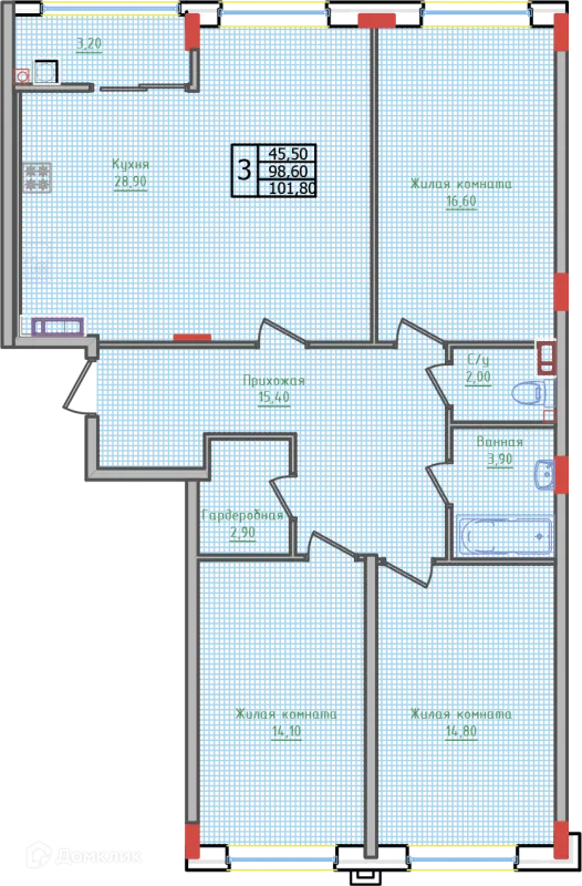 Квартира в ЖК "Суворов"